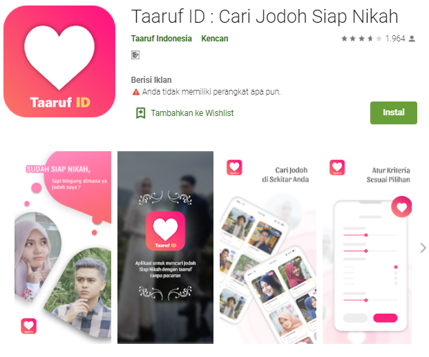 Aplikasi Cari Jodoh Indonesia - Taaruf ID
