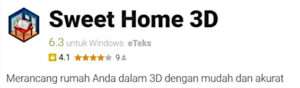 Aplikqasi Desain Rumah PC - Sweet Home 3D -1
