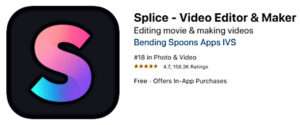 Aplikasi Edit Video iOS - Splice -1