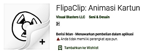 Aplikasi Membuat Video Animasi - FlipaClip -1