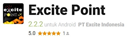 Aplikasi Penghasil Pulsa - Excite Point -1