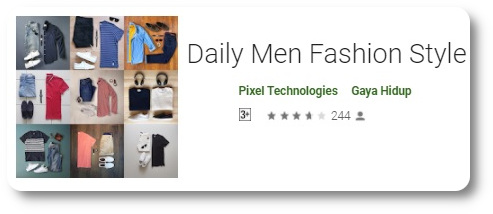 Aplikasi Desain Kaos -Daily Men Fashion Style -1