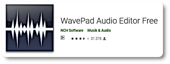 Aplikasi Edit Suara - WavePad Audio Editor 