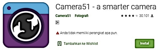 Aplikasi Kamera Terbaik - Camera 51 A Smarter Camera -1