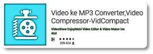 Aplikasi Kompres Video - VidCompact