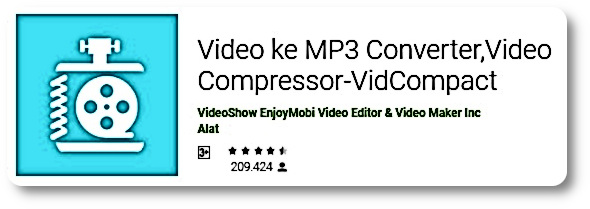 Aplikasi Kompres Video - VidCompact 