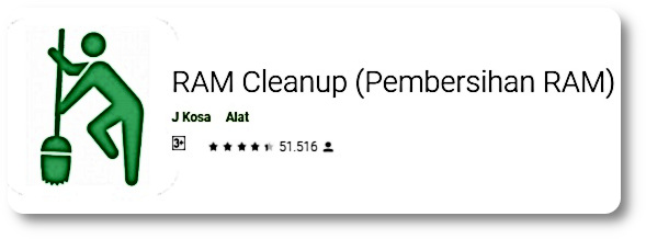 Aplikasi Penambah RAM - RAM Cleanup 
