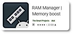 Aplikasi Penambah RAM - RAM Manager
