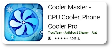 Aplikasi Pendingin HP - Cooler Master - CPU Cooler 