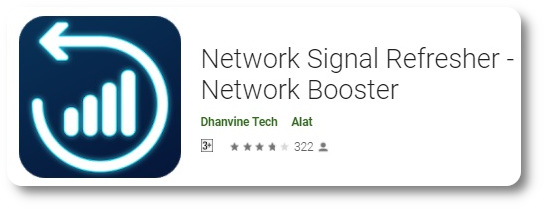 Aplikasi Penguat Sinyal 4G - Network Signal Refresher Lite -1