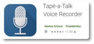 Aplikasi Perekam Suara Tape a Talk Voice Recorder 1 1 1 - Teras Kaltim