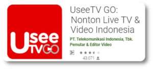 Aplikasi TV Indonesia - Usee TV Go -1