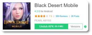 Game Yang Menghasilkan Uang - Black Desert Mobile