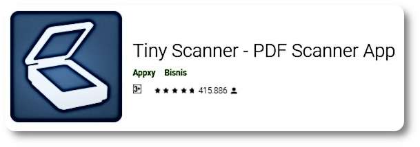 Aplikasi Scanner Android