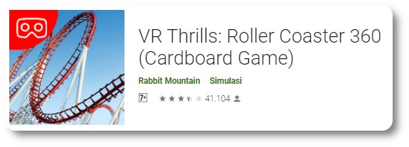 VR Thrills Roller Coaster 360 3