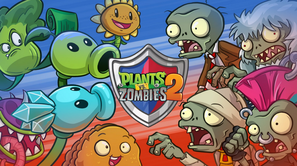 Plants Versus Zombies 2-  Game Offline Android Terbaik