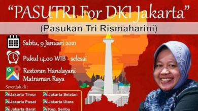 Jakarta Butuh Perubahan! Deklarasi Pasukan Tri Rismaharini