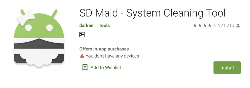 SD Maid - System Cleaning Tool - Aplikasi Penambah RAM