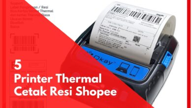 Pilihan Printer Thermal untuk Cetak Resi Shopee