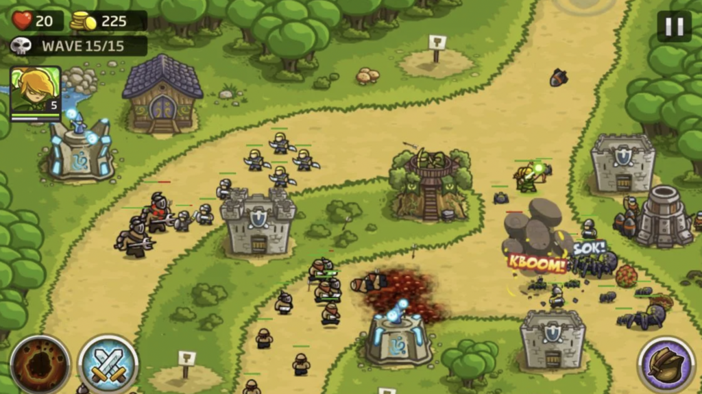 game tower defense Android - Kingdom rush RD