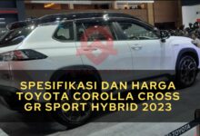 Spesifikasi dan Harga Toyota Corolla Cross GR Sport Hybrid 2023