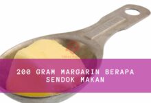 200 Gram Margarin Berapa Sendok Makan