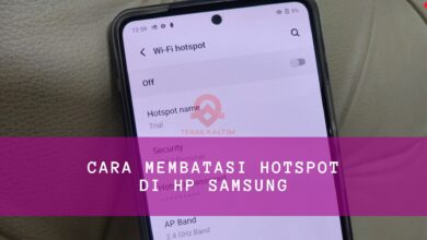 Cara Membatasi Hotspot di HP Samsung
