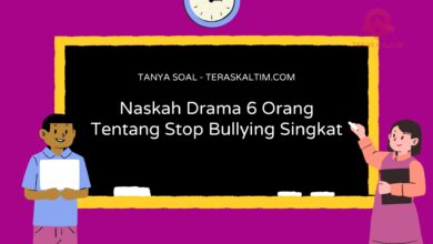 Naskah Drama 6 Orang Tentang Stop Bullying Singkat