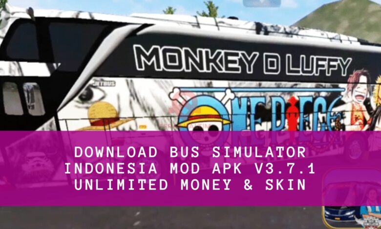 Download Bus Simulator Indonesia Mod Apk V3.7.1 Unlimited Money & Skin